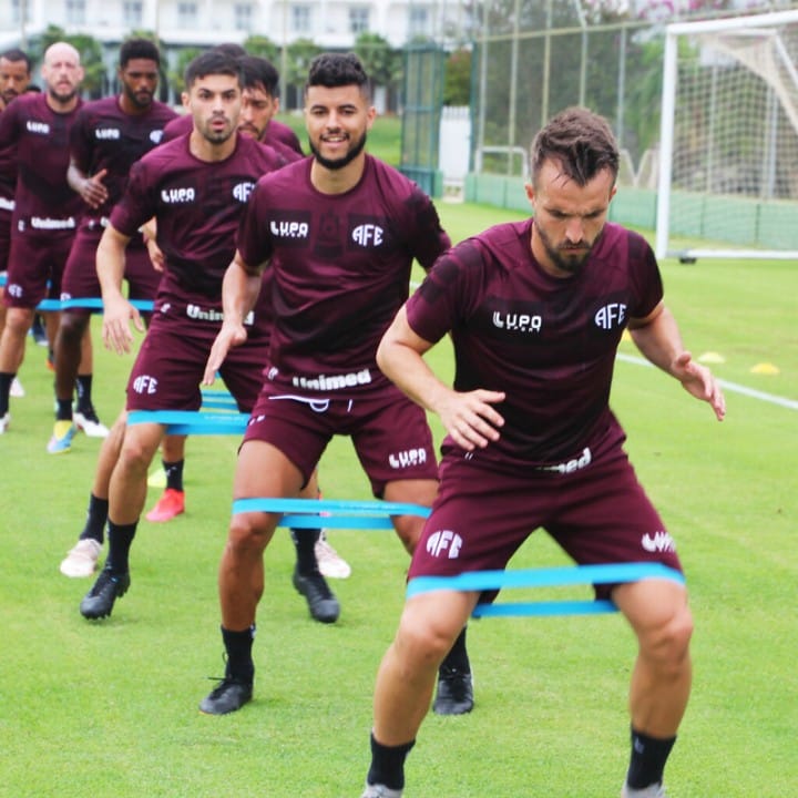 Foto 1 de 1 — Ferroviária realiza último jogo-treino da pré-temporada contra o Grêmio Novorizontino